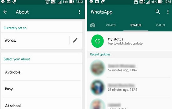 WhatsApp Status Messages